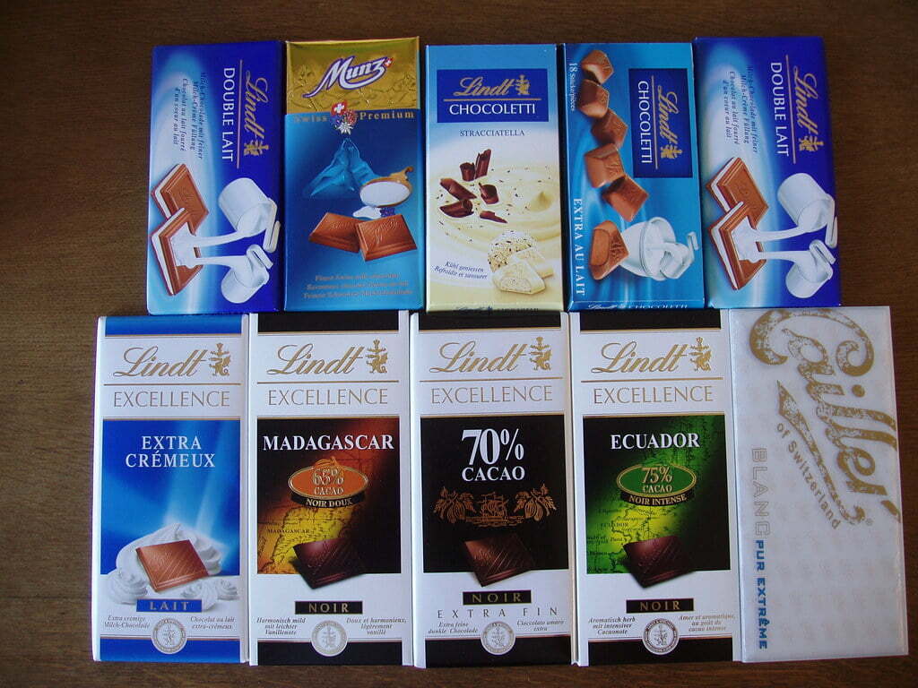 chocolat lindt suisse